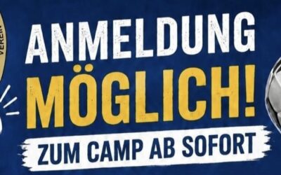 Wir laden ein zum 4Fussballcamp mit Ferienbetreuung