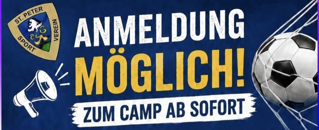 Wir laden ein zum 4Fussballcamp mit Ferienbetreuung